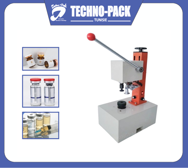 MACHINE DE CAPSULAGE DE PARFUM PNEUMATIQUE